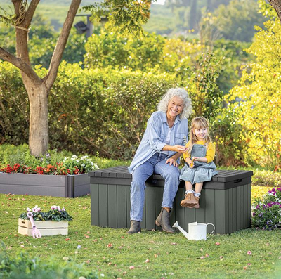 Сундук Дарвин 380 л оливковый