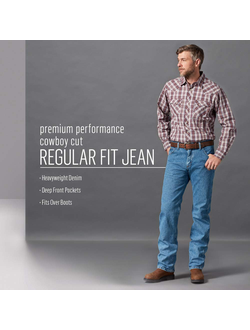 Джинсы 47MWZ Wrangler®  Premium Performance™ Cowboy Cut® оригинальный крой [стираные]