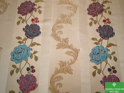 Полоса цветы большие