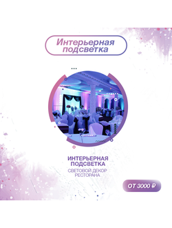 Интерьерная подсветка (Апплайтинг)