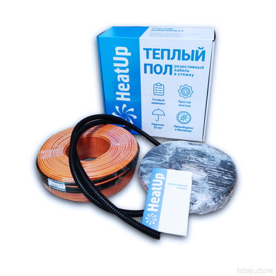 Кабельный теплый пол в стяжку (нагревательный кабель 35 м/700 Вт)