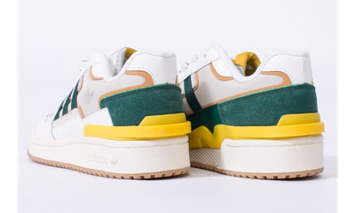 Кроссовки Adidas Forum Exhibit Low White Yellow Green