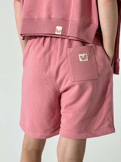 ШОРТЫ УНИСЕКС "ПРИЯТНО" РОЗОВЫЕ