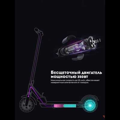 Электросамокат KUGOO S1 Черный + Гидроизоляция
