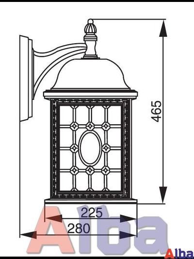 London 64802L Парковый светильник