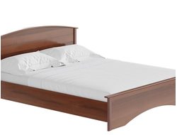 Спальня Янна -  ЯН-37 Кровать с низкой спинкой 900 Орех Пегас