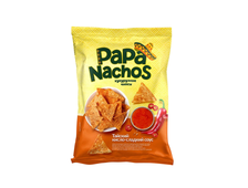 Чипсы кукурузные начос Рара Nachos со вкусом Тайский соус, в упаковке 75 гр.