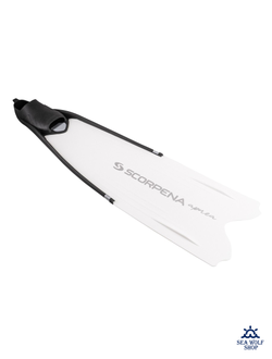Ласты длинные 41/42 разборные Scorpena F1 Apnea чёрн.