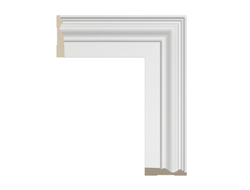 Наличник Ultrawood N 002 i, архитектурный ЛДФ, грунт под покраску, (2000x89x18 мм)