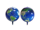 22"Сфера планета Земля/1шт.