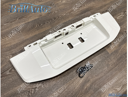 Накладка на крышку багажника Toyota Prado 150 13-17 белая
