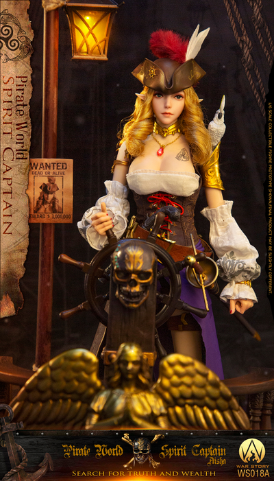Эльфийка-пират Аиша - КОЛЛЕКЦИОННАЯ ФИГУРКА 1/6 Captain Aisha (WS018A) - War Story