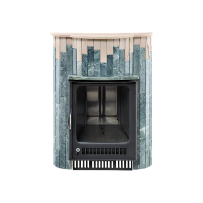 Портал для печи Малютка ПФ Змеевик + Окаменевшее дерево