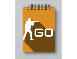 Блокнот "Counter-Strike, CS GO, Контр Страйк" №23