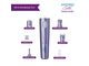 Триммер косметический SCHICK HYDRO SILK Perfect Finish.