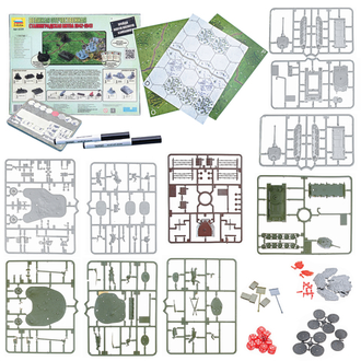 Игра настольная военно-историческая "Великая отечественная. Сталинградская битва", ЗВЕЗДА, 6259