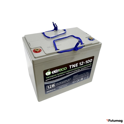 Тяговый аккумулятор Eltreco TNE12-100 (12V80A/H C3)