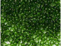 БИСЕР PRECIOSA 10/0 - 50г - 50120 ПРОЗРАЧНЫЙ ГЛЯНЦЕВЫЙ ЗЕЛЁНЫЙ