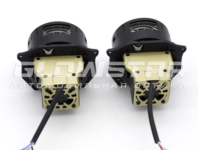 Билед модули Aozoom МИНИ-Q1 3.0 дюйма, 2 чипа, 5500K, 12V, 53W/62W, крепление 3R