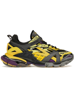 Кроссовки Balenciaga Track.2 Trainer Yellow Purple