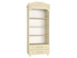 АС-3  Шкаф-пенал открытый ваниль/ваниль