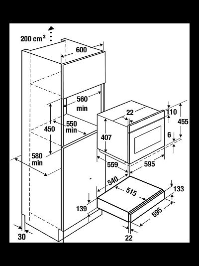 Выдвижной ящик Kuppersbusch CSZ 6800.0 G5 Black Velvet