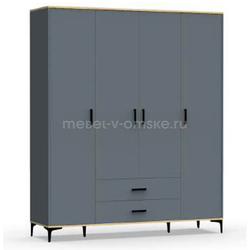 ЭВ169 Шкаф 4Д Лофт-ЭВ. Размер: 1780х2100х500.