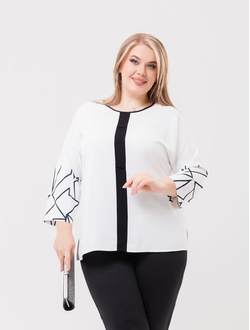 Женская одежда больших размеров купить недорого в интернет магазине, мода для полных женщин