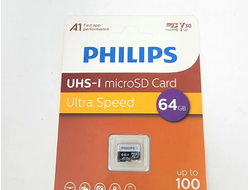 Карта памяти philips 64 gb