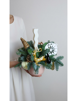 Новогодняя композиция № 1172