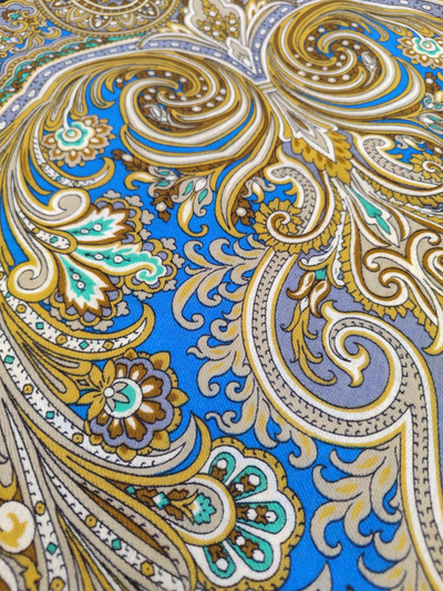 Павловопосадский платок Февраль 715-15