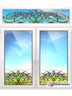 ВИТРАЖНАЯ ПЛЕНКА F-16