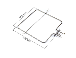 ТЭН для духовки DARINA ЕМ 341, 331, 241, 141, 800W, (верхний)