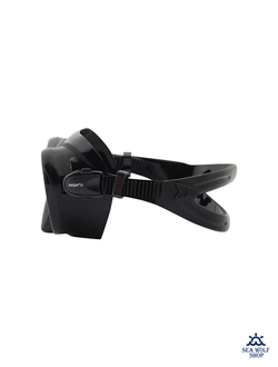 Маска для дайвинга с трубкой Sargan Агидель BLACK, комплект