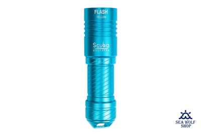 Фонарь подводный Scuba Brothers Flash BLUE 2000Lm L2, теплый белый
