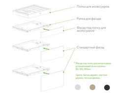 Белое дерево система ФАСАД ARISTO