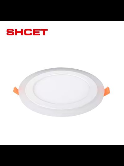 Круглый встраиваемый светодиодный панельный светильник 2 в 1