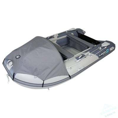 Лодка ПВХ Gladiator Professional D370AL с алюминиевым полом