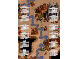 Календарь настенный Герои меча и магии, Heroes of Might and Magic №11