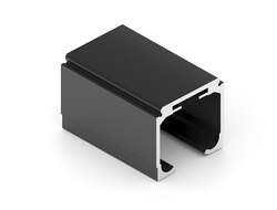 4в1 Направляющая верхняя для подвесной системы L=....мм ЧЕРНЫЙ МАТОВЫЙ  FA0410.VP500.BKMAN.CJ  ARISTO