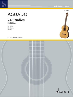 Aguado,  24 Studies for Guitar