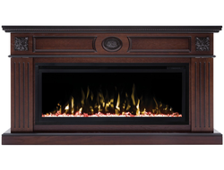 Линейный электрокамин Siena DN с очагом Saphir 42