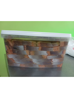 Кета кусочки в масле с/с (ведро 3кг)