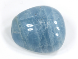 Берилл голубой (Аквамарин), крупная галтовка, Бразилия (31*28*18 мм, 24,3 г) №35147
