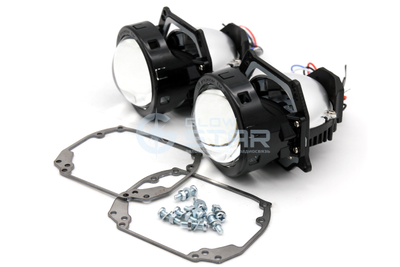 Светодиодные линзы для Audi Q5 (неадаптивные фары) Aozoom A3 Max 2021