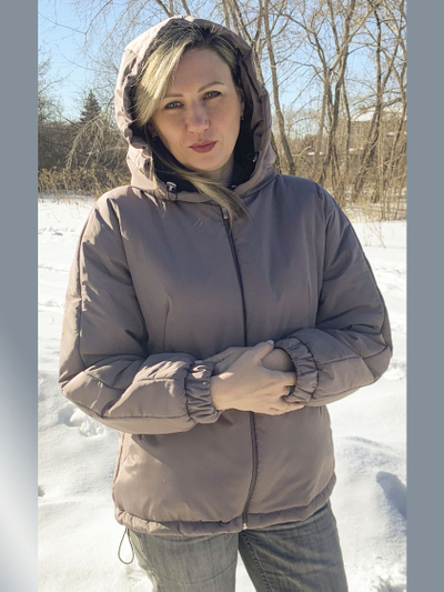 Куртка 682-11240 беж