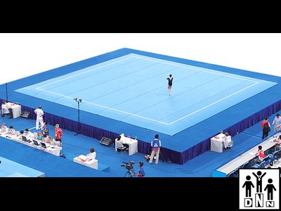 помост для вольных упражнений