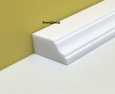 Акриловый плинтус бордюр на ванну ElitDecor- АП 011 (12х24х1800)