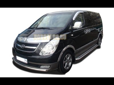 Защита переднего бампера d60 для Hyundai H-1 Grand Starex (2007-)