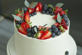 Торт "Ассорти ягод"